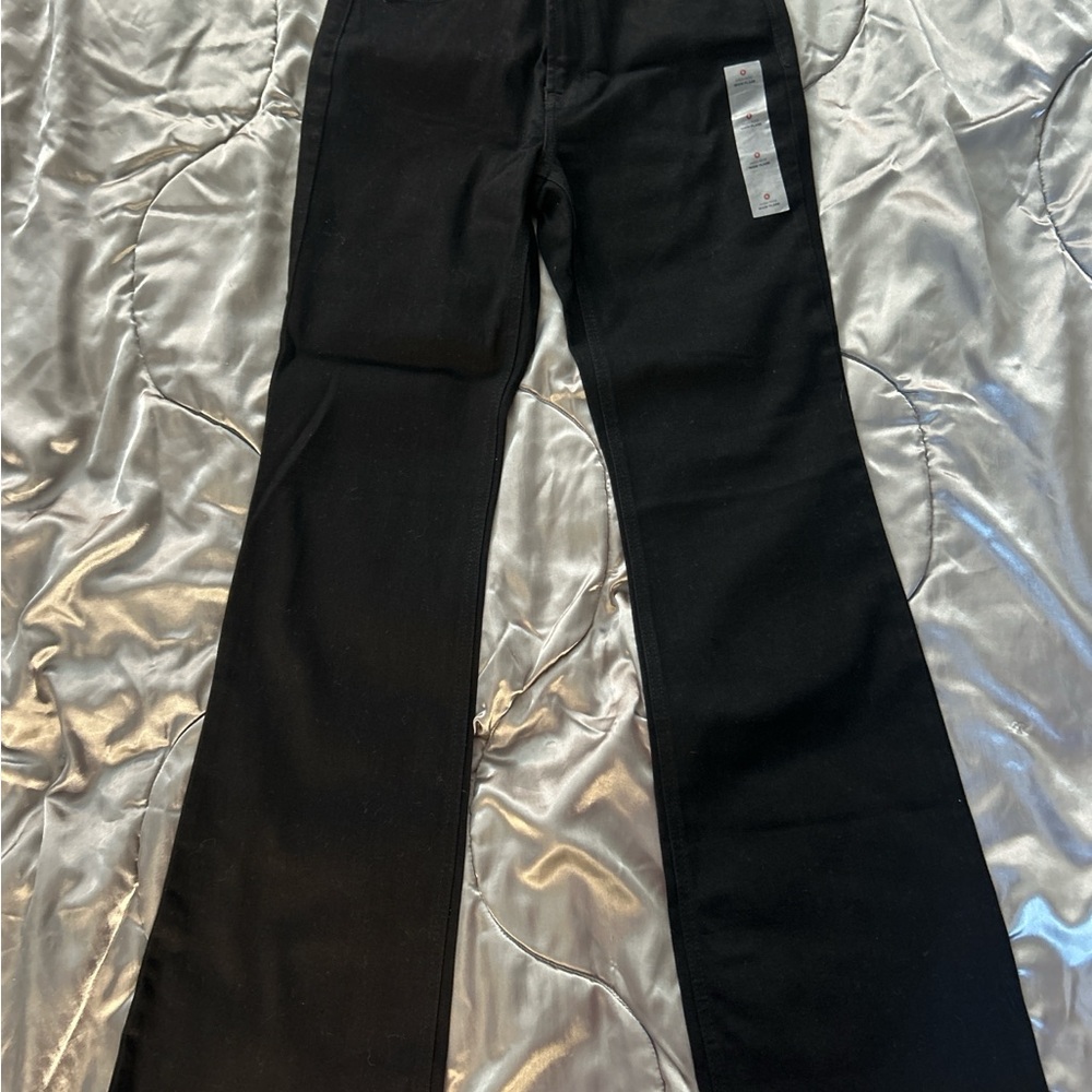 Old Navy Women's Black Flare Jeans